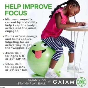8. Gaiam Kids Ball Chair 300x300 