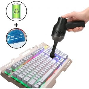 inhaling keyboard cleaner